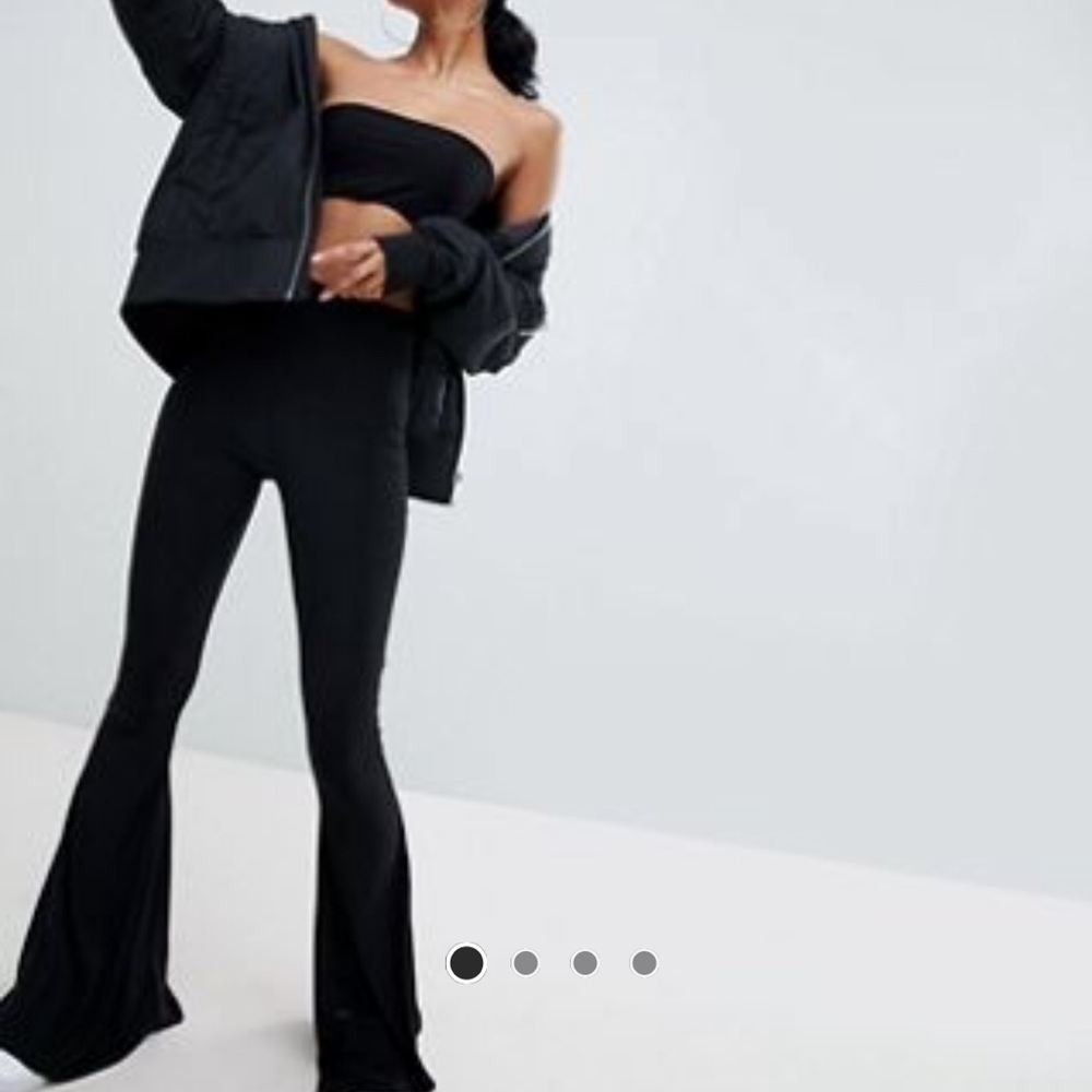 Flare leg pants